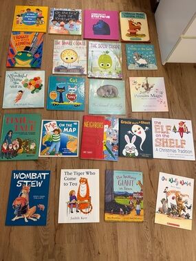 Children's Picture Book Bundle - Assorted Colorful Covers